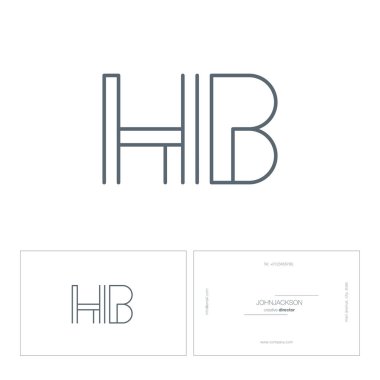 satır ortak harf logo Hb