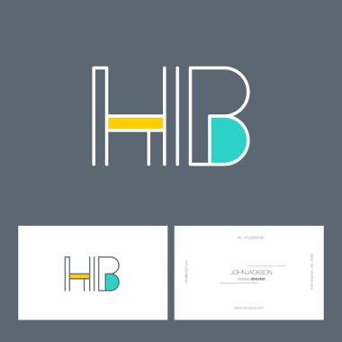 satır ortak harf logo Hb