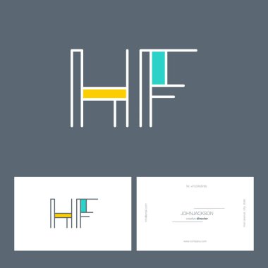 satır ortak harf logo Hf