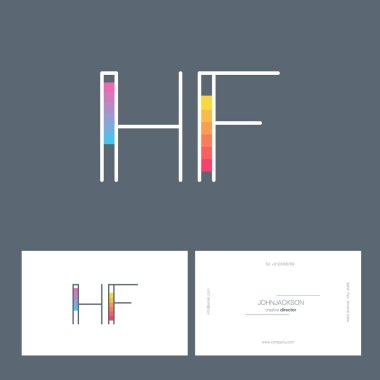 satır ortak harf logo Hf