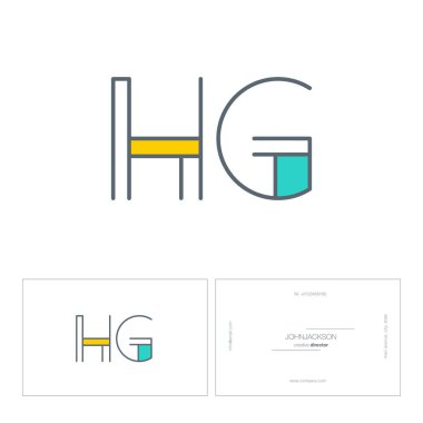 satır ortak harf logo Hg