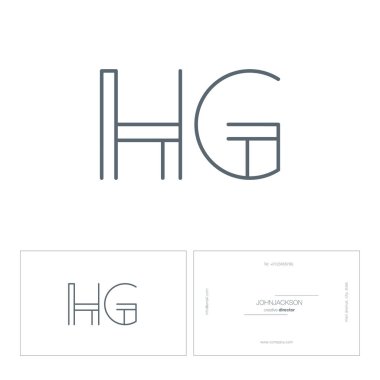 satır ortak harf logo Hg