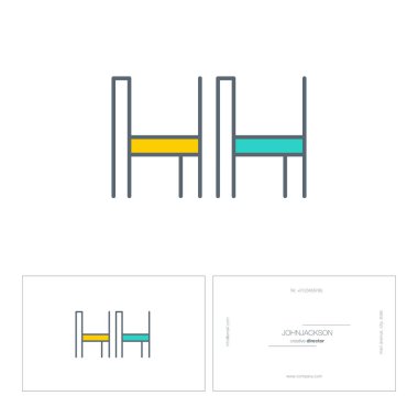 satır ortak harf logo Hh