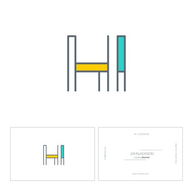 satır ortak harf logo Hi