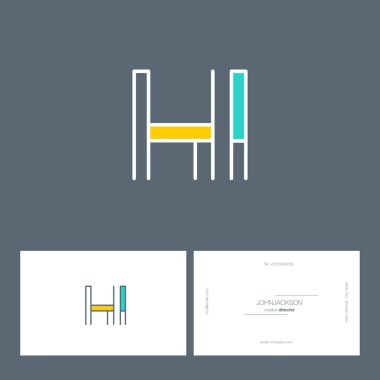 satır ortak harf logo Hi