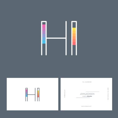 satır ortak harf logo Hi