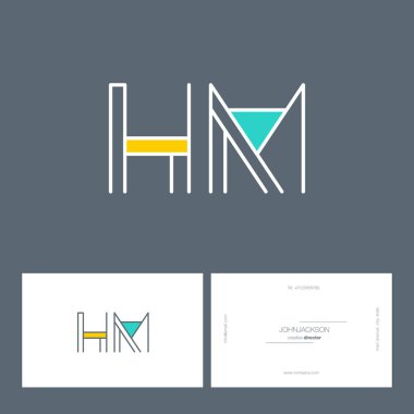 satır ortak harf logo Hm