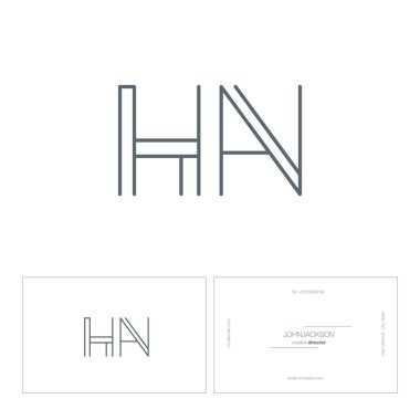 satır ortak harf logo Hn