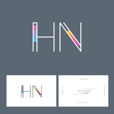 satır ortak harf logo Hn