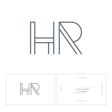 ortak harf logo İK çizgi