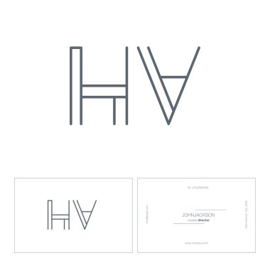 satır ortak harf logo Hv