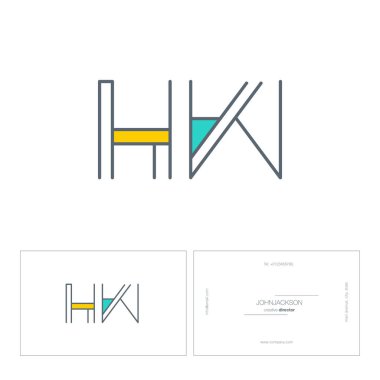 satır ortak harf logo Hw