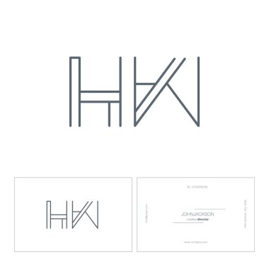 satır ortak harf logo Hw