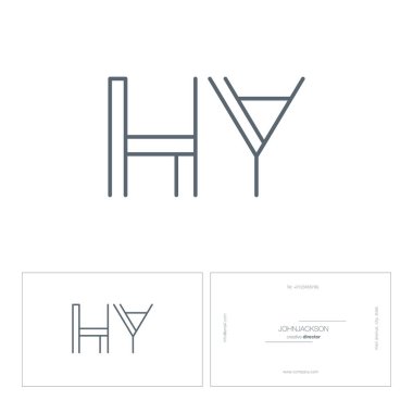 satır ortak harf logo Hy