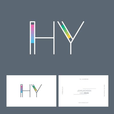 satır ortak harf logo Hy