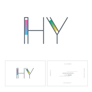 satır ortak harf logo Hy