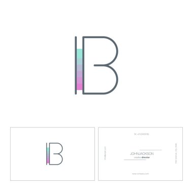 Tek satır mektup logo B