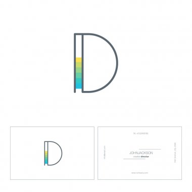 Tek satır mektup logo D