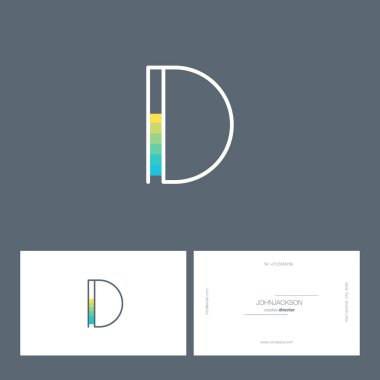 Tek satır mektup logo D