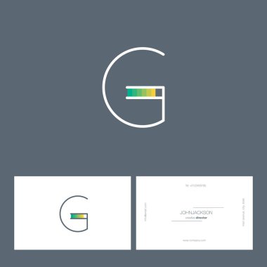 Tek satır mektup logosu G