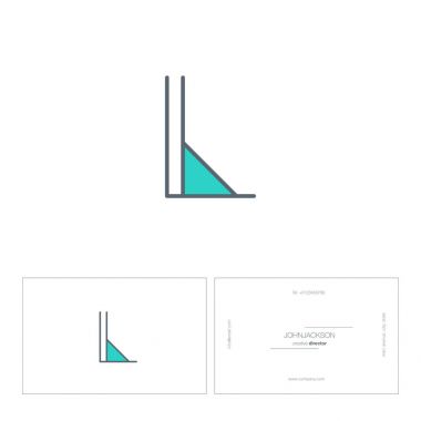 Tek satır mektup logo L