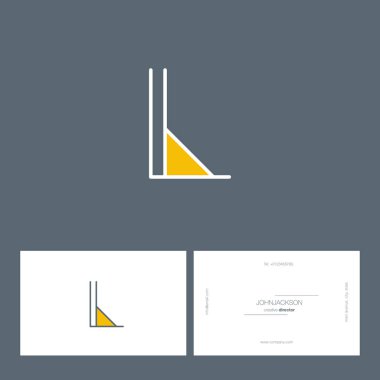 Tek satır mektup logo L