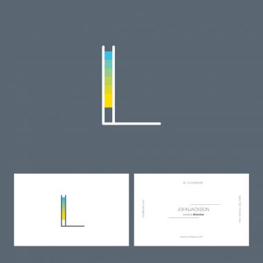 Tek satır mektup logo L