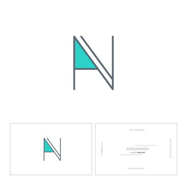 Tek satır mektup logo N