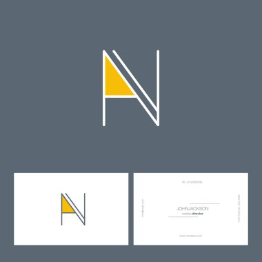 Tek satır mektup logo N