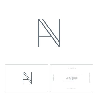 Tek satır mektup logo N