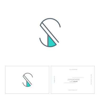 Tek satır mektup logo S