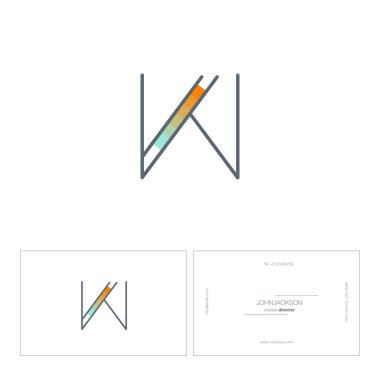 satır mektup logo W