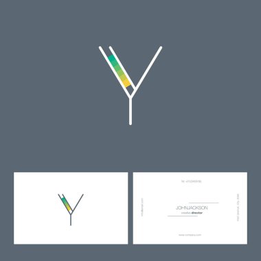 satır mektup logo Y