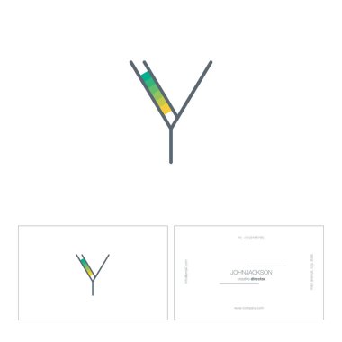 satır mektup logo Y