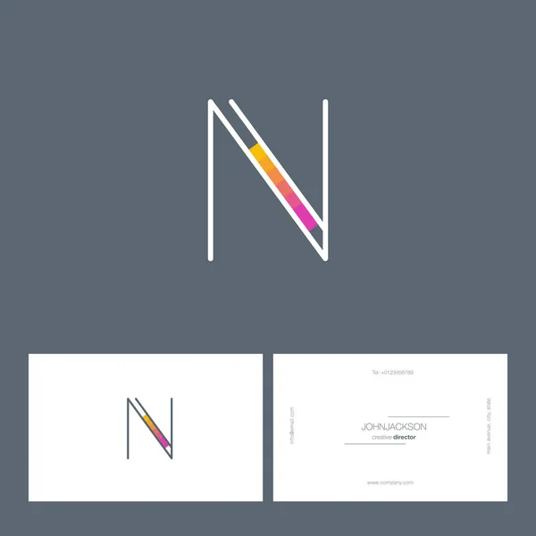 N logo lines Vector Art Stock Images Depositphotos