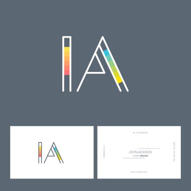 satır ortak harf logo IA