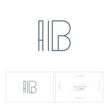 satır ortak harf logo IB