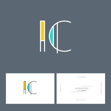 ortak harf logo IC hat