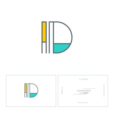 satır ortak harf logo kimliği