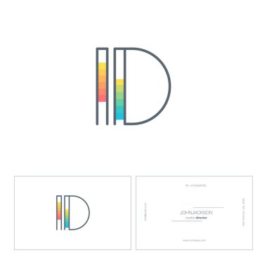 satır ortak harf logo kimliği