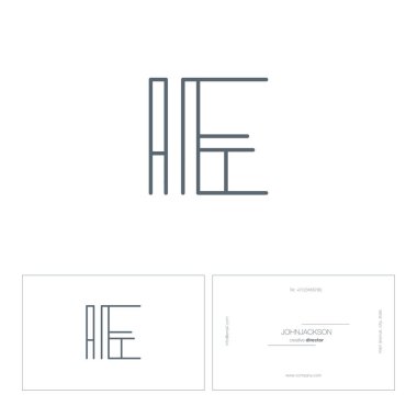 satır ortak harf logo IE