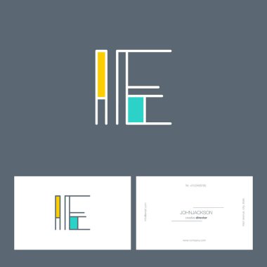 satır ortak harf logo IE