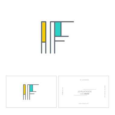 Eğer ortak harf logo satır