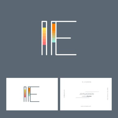 satır ortak harf logo IE