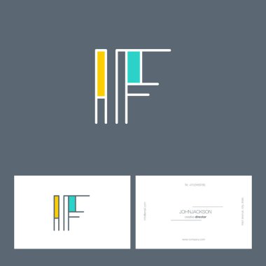 Eğer ortak harf logo satır