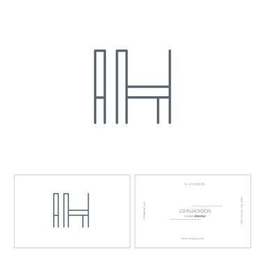 satır ortak harf logo Ih