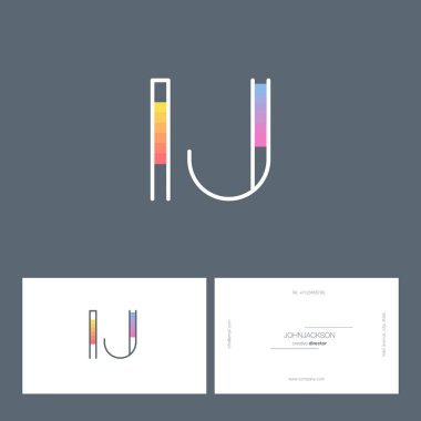 satır ortak harf logo IJ