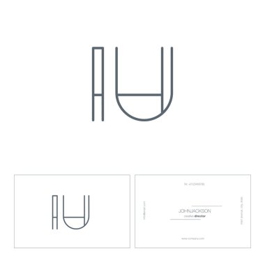 satır ortak harf logo IU