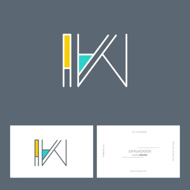 satır ortak harf logo IW