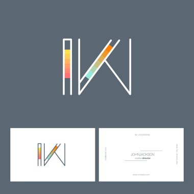 satır ortak harf logo IW